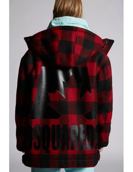 DSQUARED2 Canada Check Bomber S74AM1186