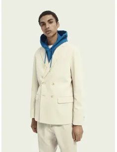 SCOTCH & SODA ΣΑΚΑΚΙ Cotton corduroy double-breasted...