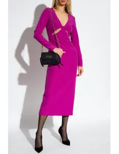 VERSACE MAKPY ΦΟΡΕΜΑ ΜΕ ΚΟΨΙΜΑΤΑ 75HAO916 - Magenta 2