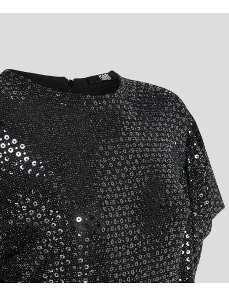 KARL LAGERFELD SEQUIN DRESS 236W1351
