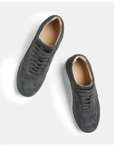 FILLING PIECES ACE SUEDE SNEAKERS...