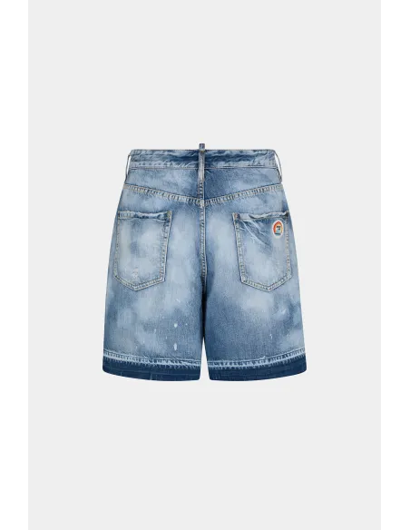DSQUARED2 BOXER DENIM SHORTS S71MU0803