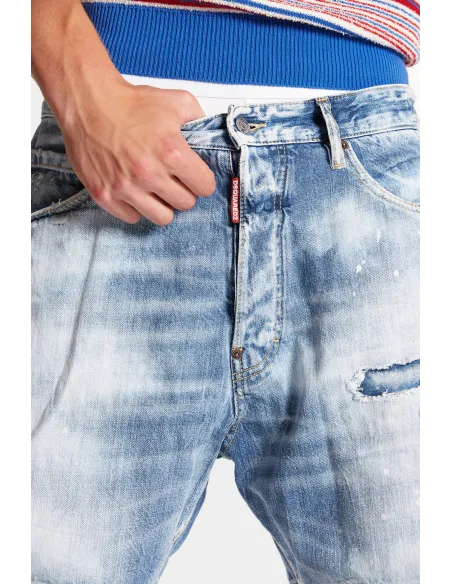 DSQUARED2 BOXER DENIM SHORTS S71MU0803