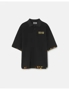 VERSACE JEANS COUTURE ΑΝΔΡΙΚΟ ΚΟΝΤΟΜΑΝΙΚΟ ΠΟΥΚΑΜΙΣΟ POLO...