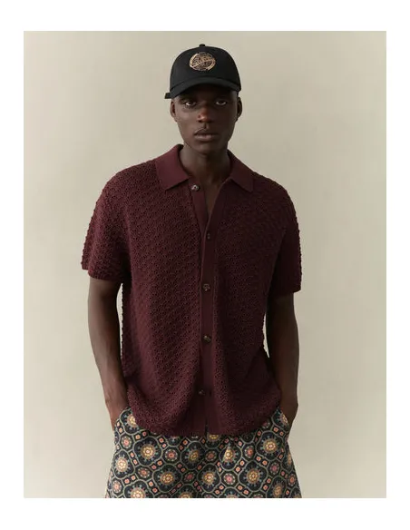 LES DEUX KNIT SHIRT LDM401084