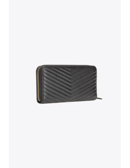 PINKO ZIP-AROUND WALLET IN...