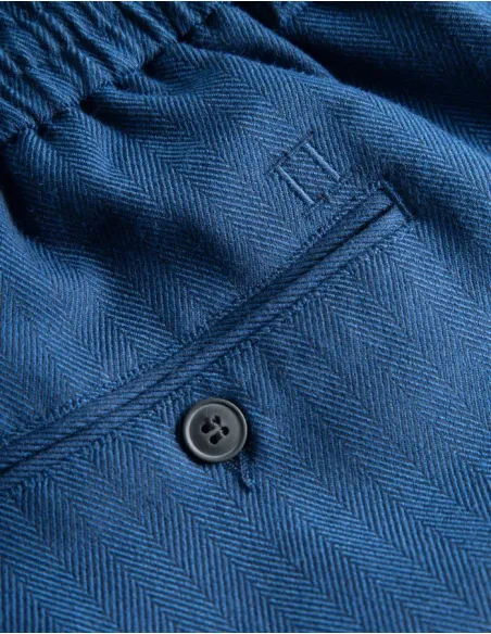 LES DEUX Pino Herringbone Pants...