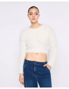 SILVIAN HEACH ΓΥΝΑΙΚΕΙΟ CROP ΠΟΥΛΟΒΕΡ GPA24254MA