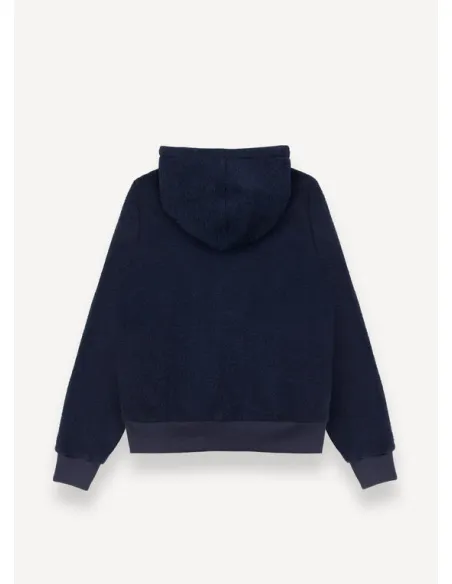 COLMAR HOODED WOOL SWEATSHIRT WITH...