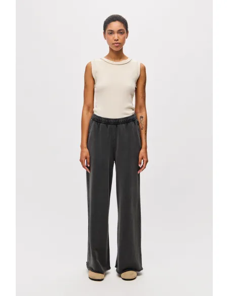 DIRTY LAUNDRY WIDE LEG SWEATPANTS...