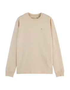 SCOTCH&SODA ΑΝΔΡΙΚΗ ΜΑΚΡΥΜΑΝΙΚΗ ΜΠΛΟΥΖΑ ΜΕ ΛΟΓΟΤΥΠΟ 178768