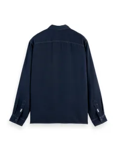 SCOTCH&SODA ΑΝΔΡΙΚΟ ΠΟΥΚΑΜΙΣΟ TENCEL 178710 2