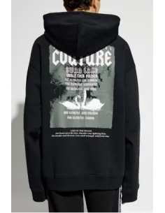 VERSACE JEANS COUTURE ΑΝΔΡΙΚΟ ΦΟΥΤΕΡ ΜΕ ΚΟΥΚΟΥΛΑ 77GAIE03 2