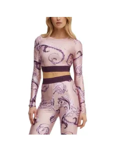 VERSACE JEANS COUTURE ΓΥΝΑΙΚΕΙΟ ΚΟΝΤΟ ΤΟΠ 77HAH218 - Ροζ