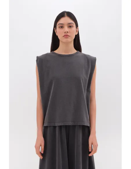 DIRTY LAUNDRY SLEEVELESS T-SHIRT...