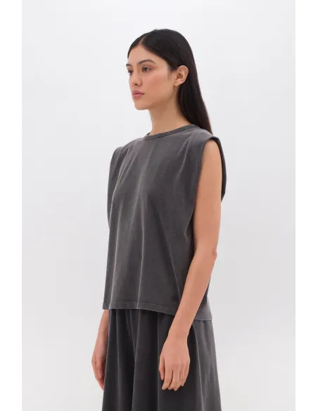 DIRTY LAUNDRY SLEEVELESS T-SHIRT...