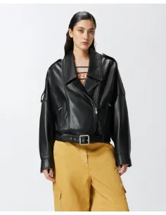 PINKO ΓΥΝΑΙΚΕΙΟ ΔΕΡΜΑΤΙΝΟ ΜΠΟΥΦΑΝ ΑΠΟ ΔΕΡΜΑ ΝΑΠΑ 104877Α21L