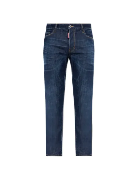 DSQUARED2 NAVY BLUE SKATER JEANS...