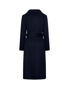 SILVIAN HEACH LONG COAT WITH TONE ON TONE BELT GPA25329 -... 2