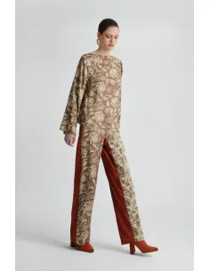 MOUTAKI ΓΥΝΑΙΚΕΙΑ ΜΠΛΟΥΖΑ ME ΛΟΥΛΟΥΔΙΑ 25.01.133 - Μπέζ 2