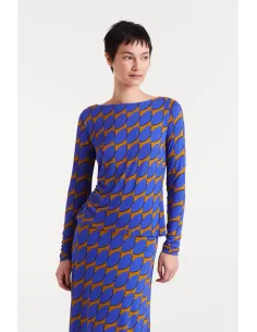 COMPANIA FANTASTICA ΓΥΝΑΙΚΕΙΑ ΜΠΛΟΥΖΑ SKOUROS SMALL PRINT...