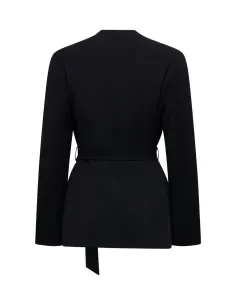 SILVIAN HEACH BLAZER WITH KNOTTED BELT AND SHAWL LAPEL... 2