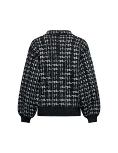 SILVIAN HEACH CARDIGAN WITH WOVEN STRUCTURE AND... 2