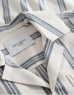 LES DEUX ΑΝΔΡΙΚΟ ΠΟΥΚΑΜΙΣΟ Lawson Stripe SS Shirt LDM401057 2